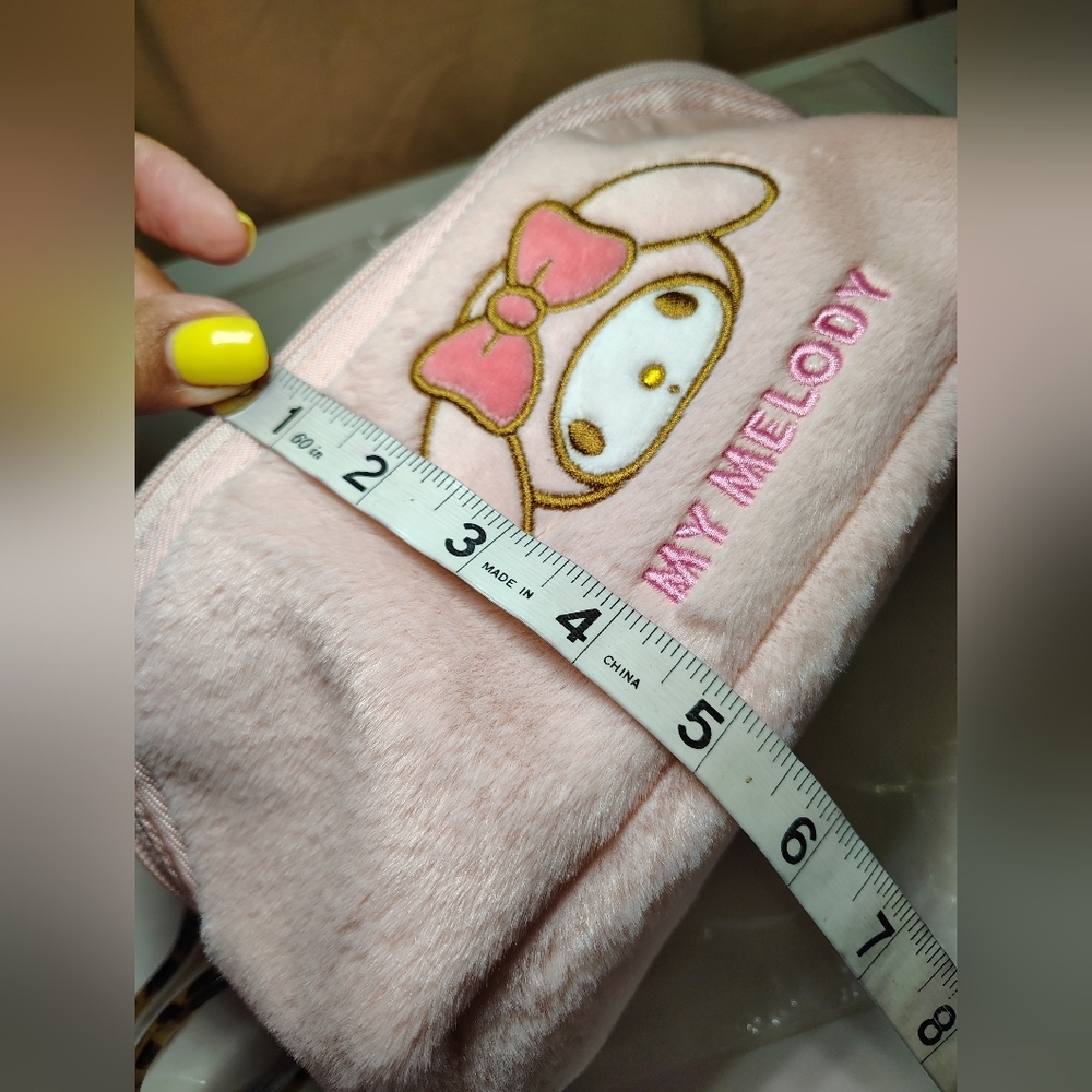 Sanrio My Melody Plush Cosmetic Bag - Picture 8 of 10